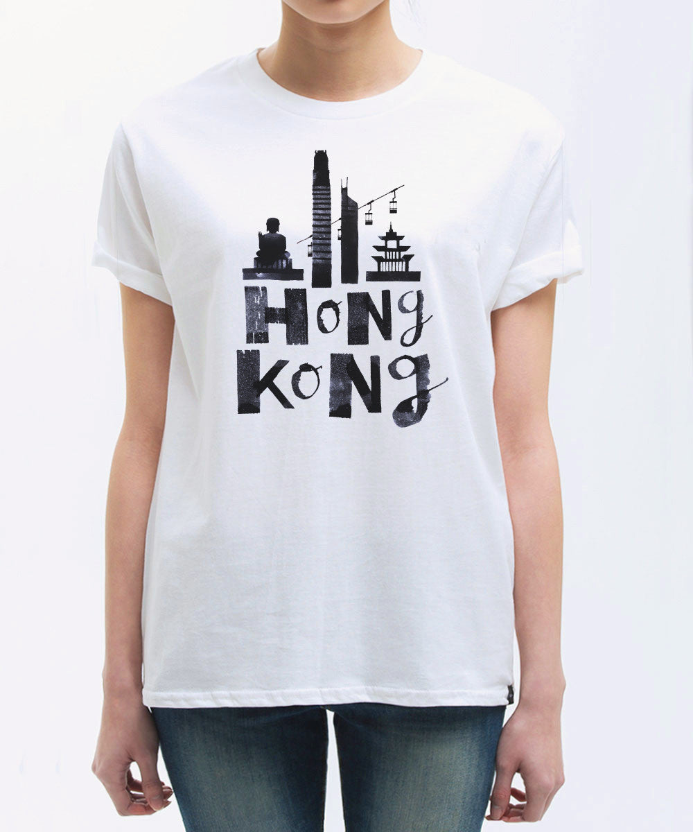 <S009>Fungolia Destination Hong Kong Tee