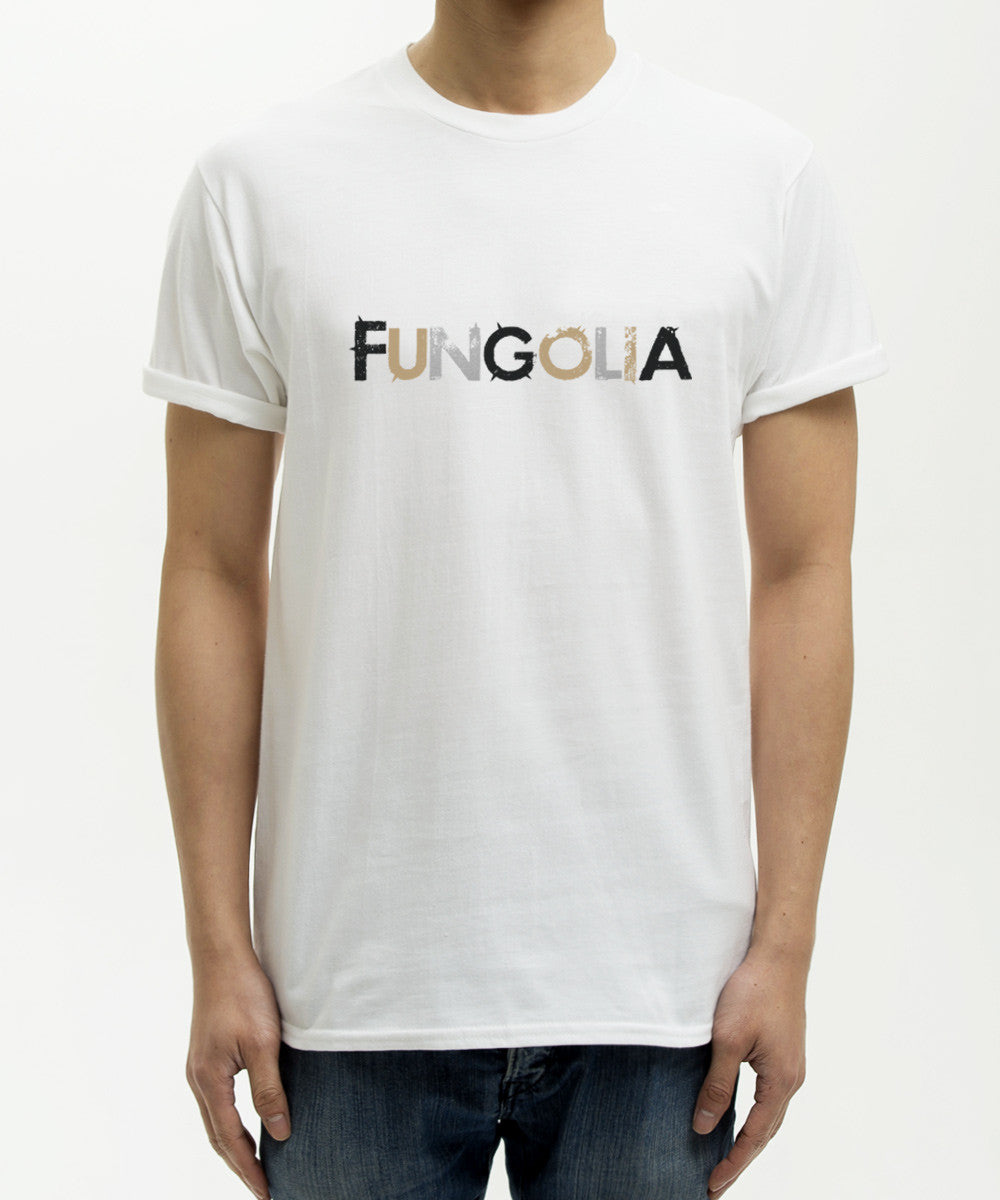 <Aa 009>Fungolia X K11 Logo Tee (White)