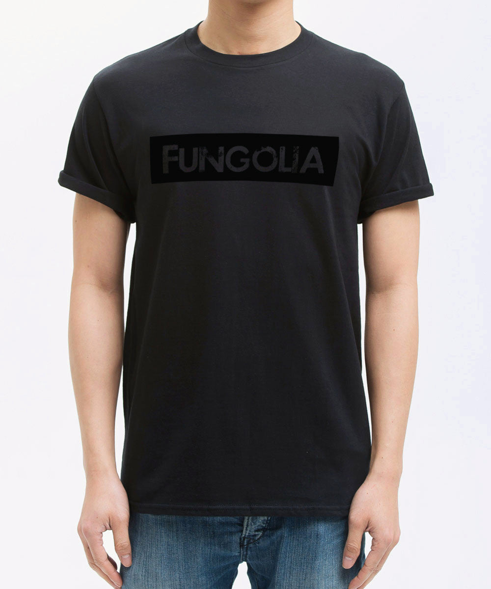 <R001>Fungolia Logo Tee (Special black edition)