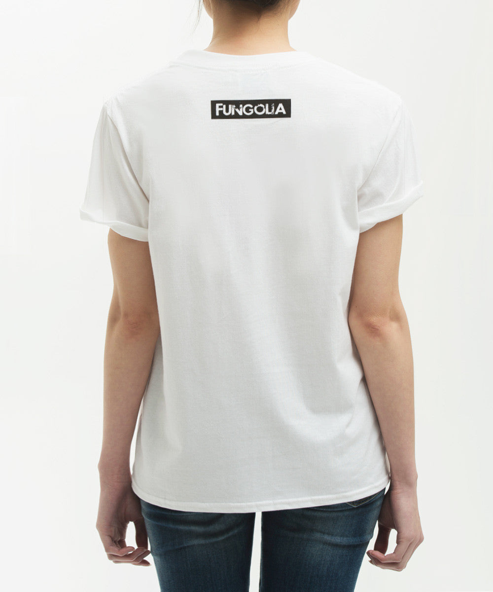 <T001> Fungolia Logo Tee (White)