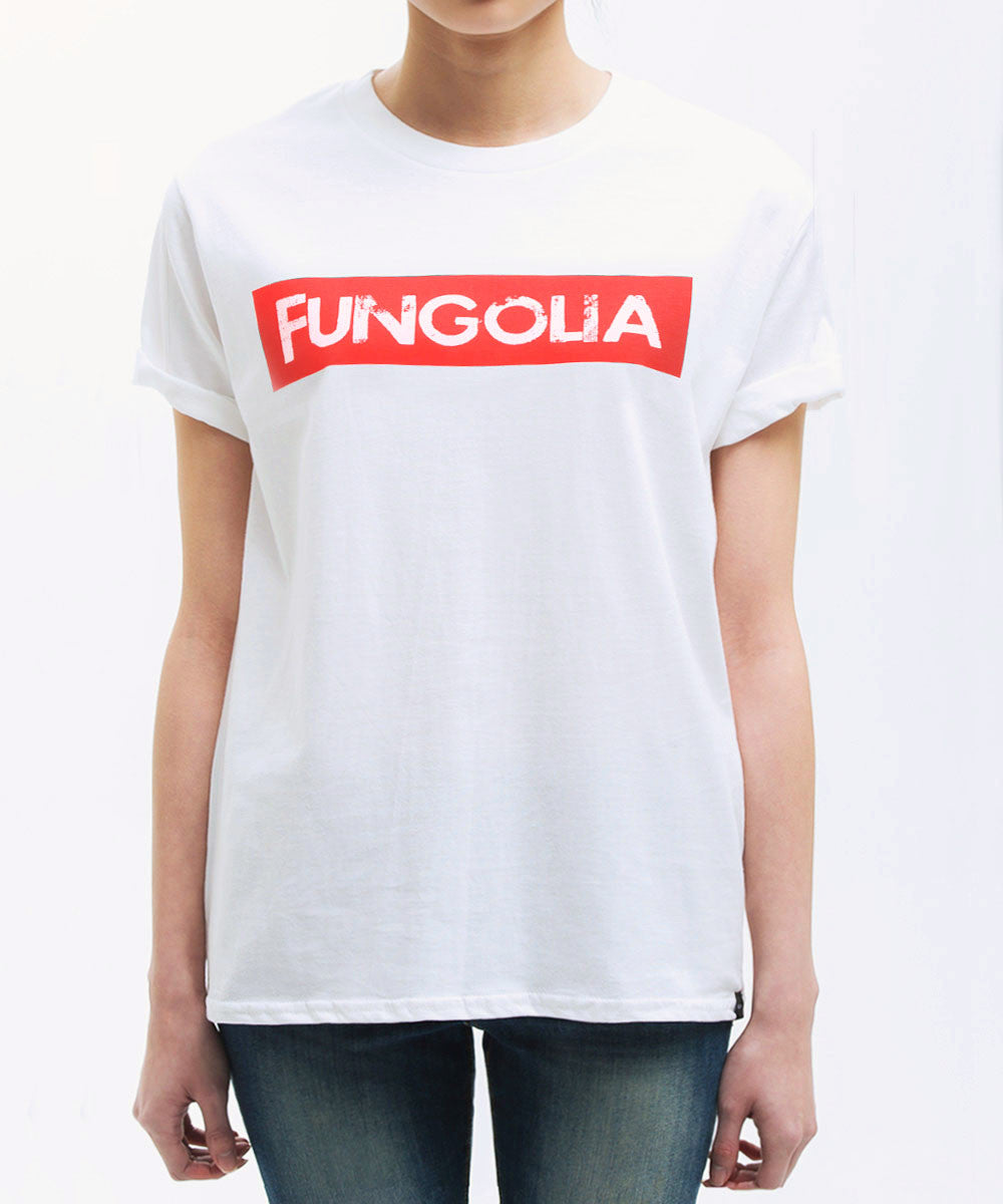 <Q004>Fungolia Logo Tee (Summer Red)