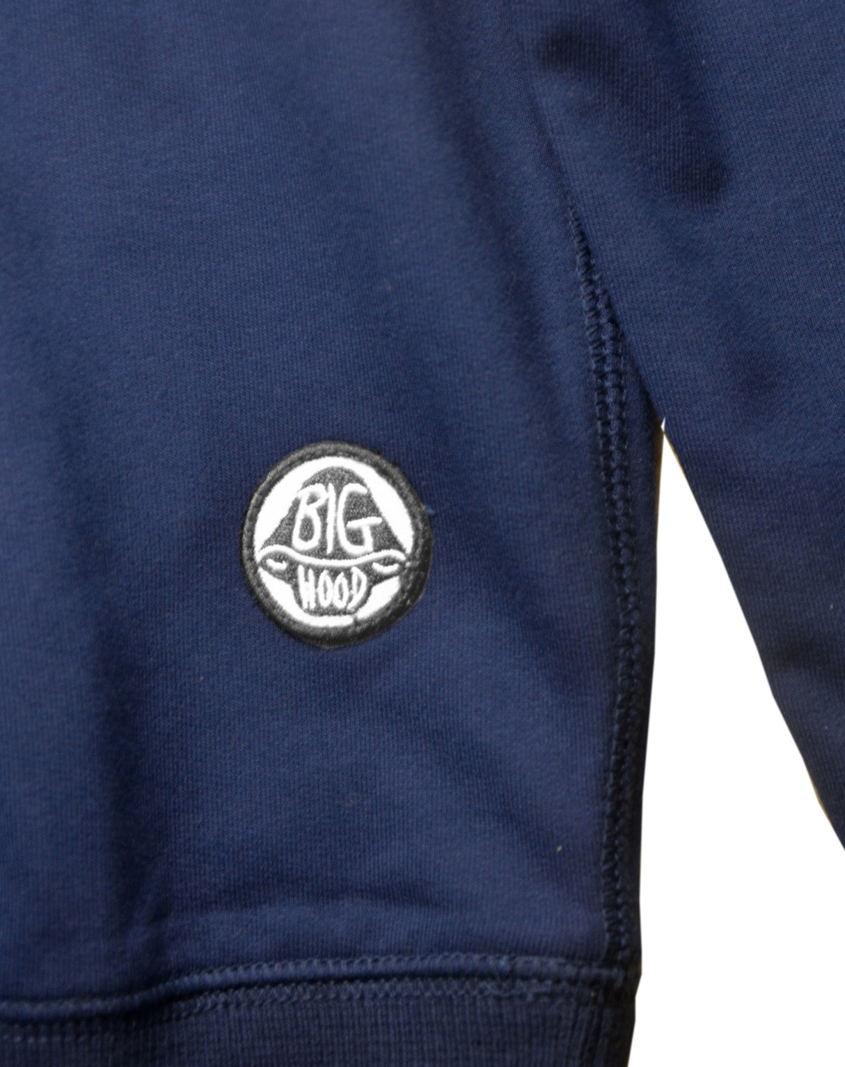 <ab 28>Fungolia Non-fleece Hoodie - Plain (Navy)