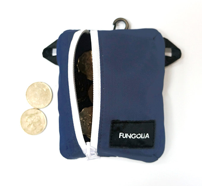 <A 000a21c> Fungolia Essentials - Coins Pouch (Navy Blue)