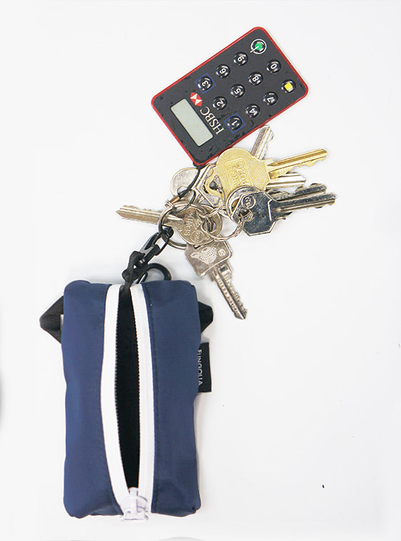 <A 000a22c> Fungolia Essentials - Keys Pouch (Navy Blue)