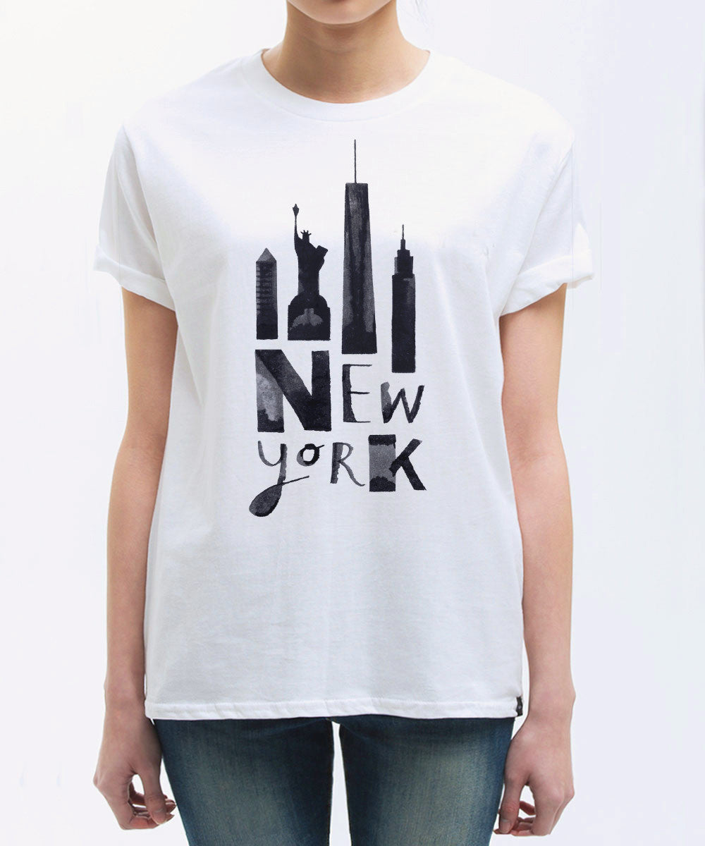 <S008>Fungolia Destination New York Tee
