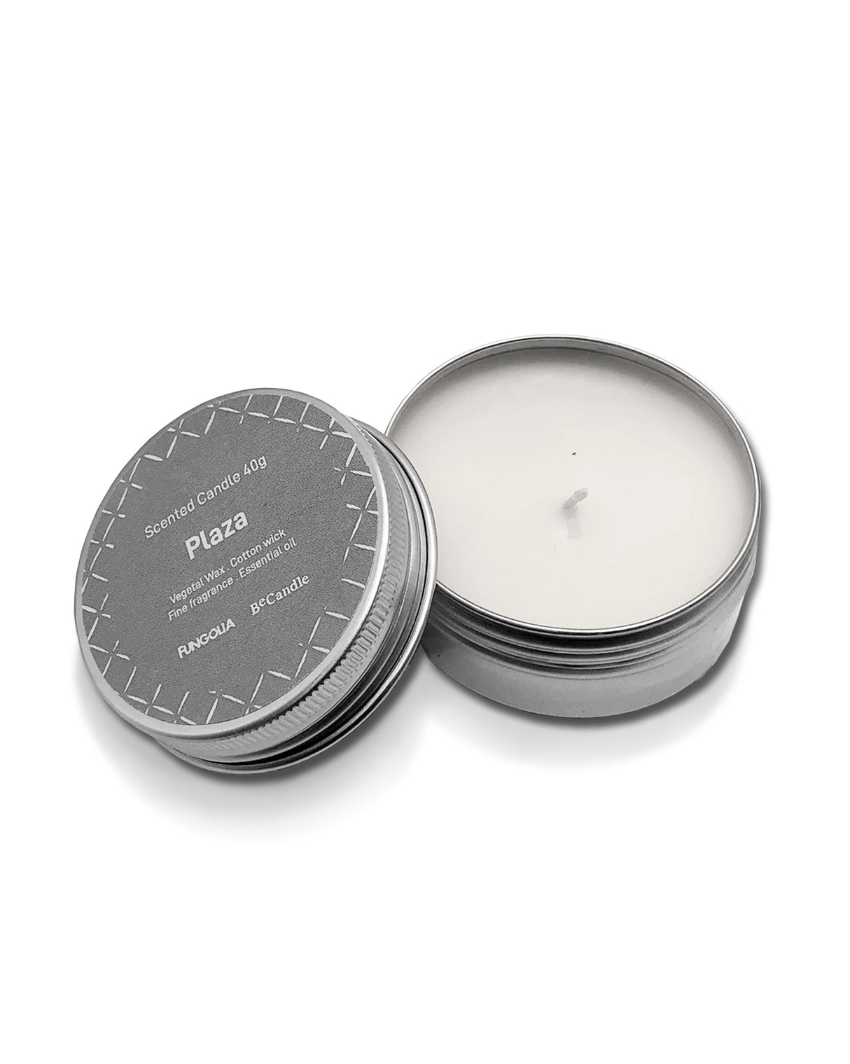 <A 000a71> Fungolia x Becandle Scented Travel Candle (Plaza)