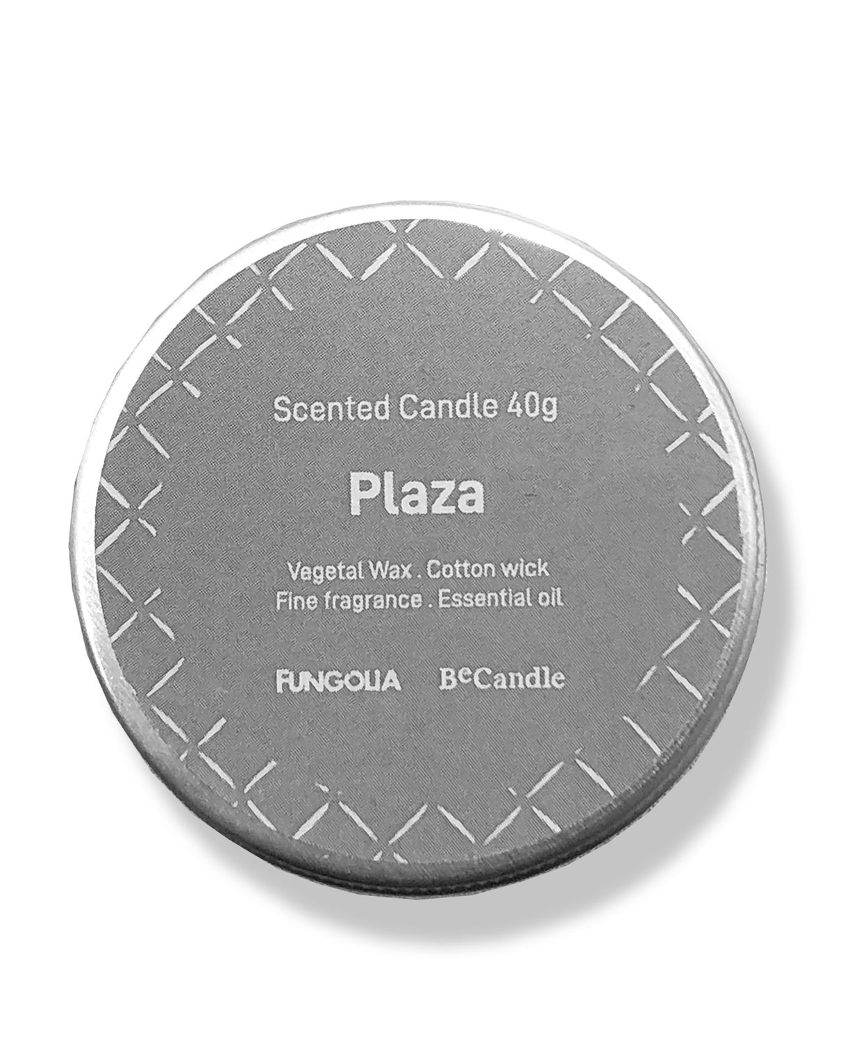 <A 000a71> Fungolia x Becandle Scented Travel Candle (Plaza)