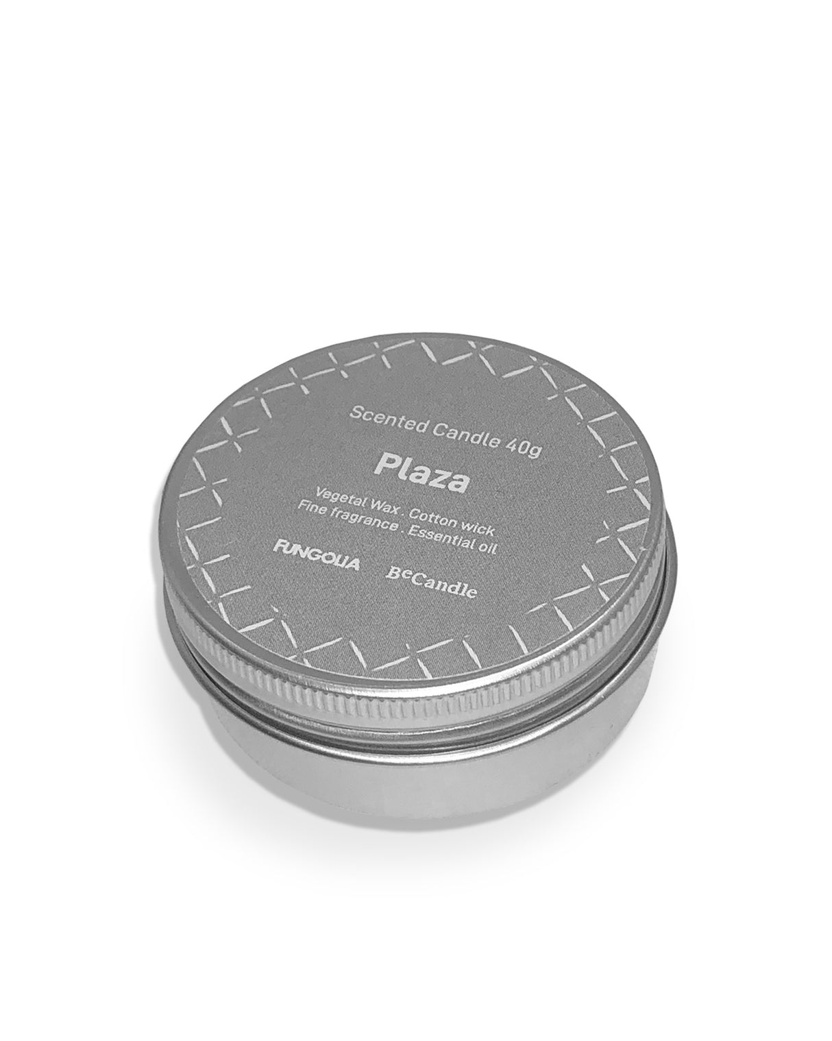 <A 000a71> Fungolia x Becandle Scented Travel Candle (Plaza)