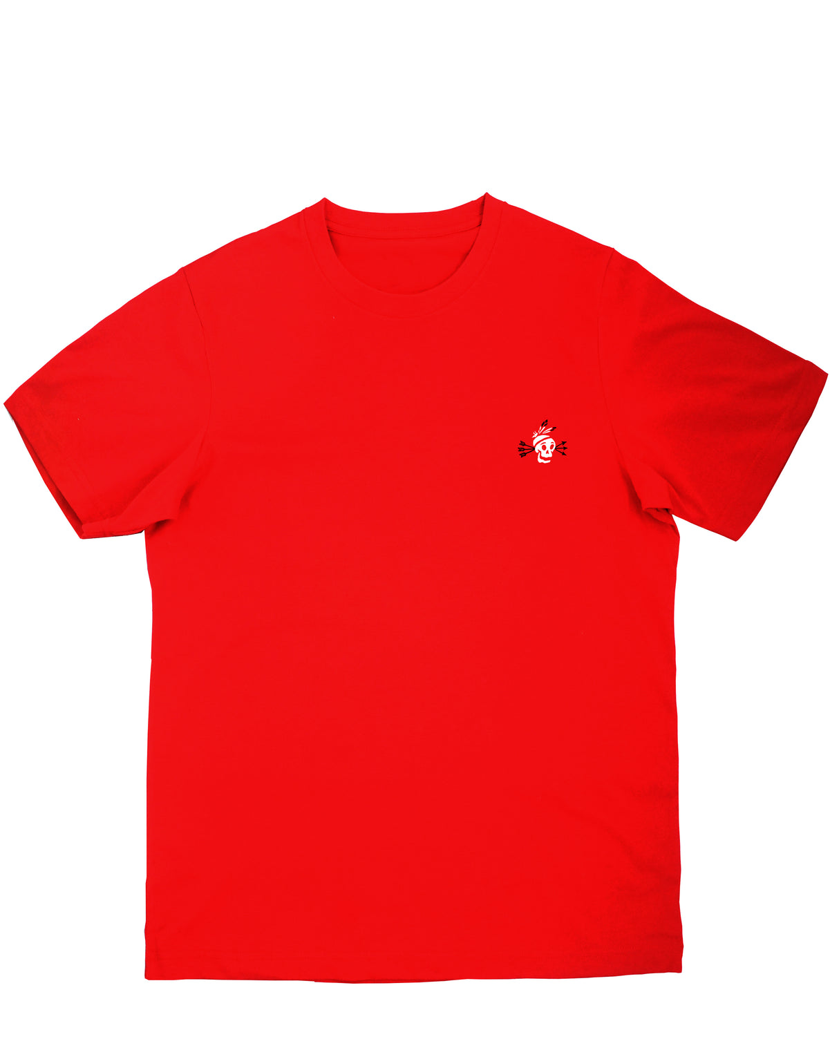 <A 075>TA Skull Tee - Red