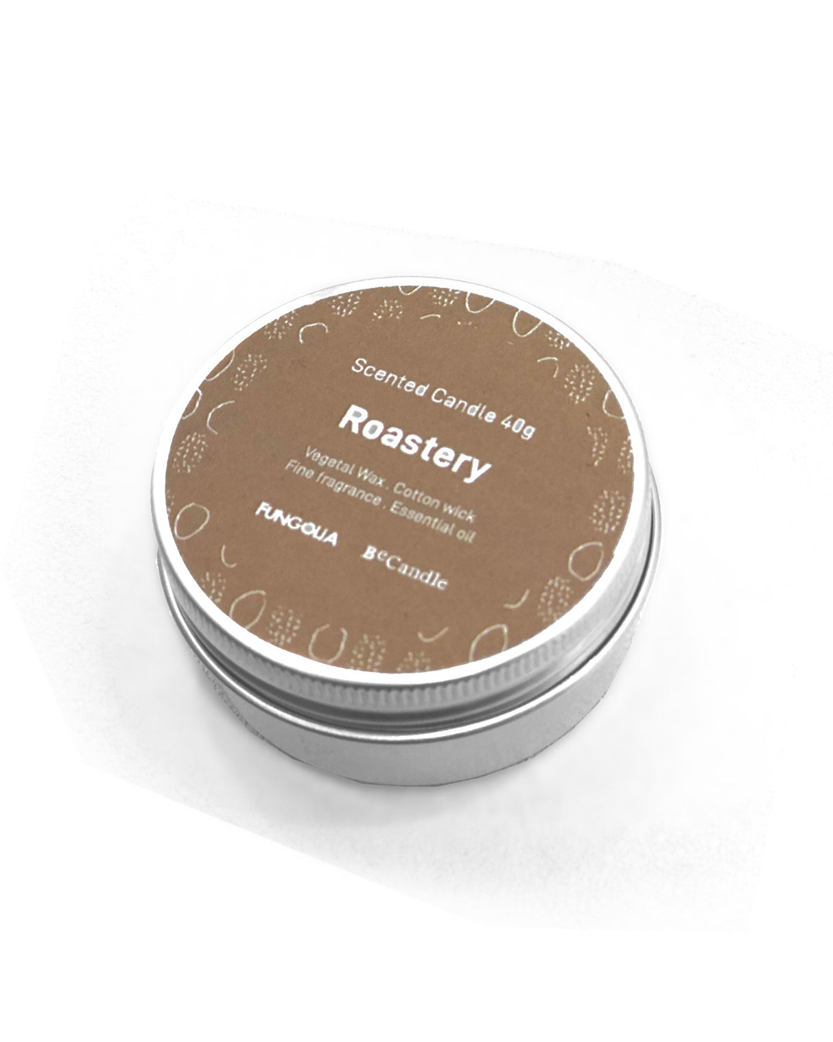 <A 000a73> Fungolia x Becandle Scented Travel Candle (Roastery)
