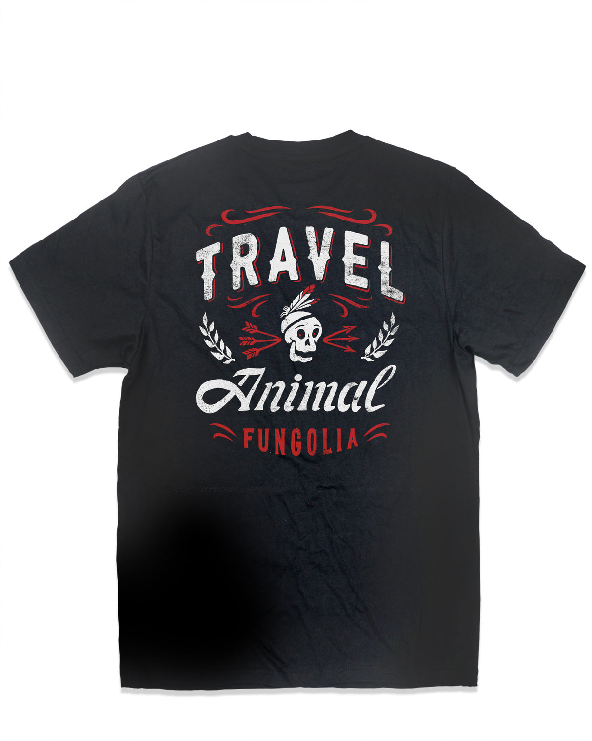 <A 096> Travel Animal - Skull (Black)