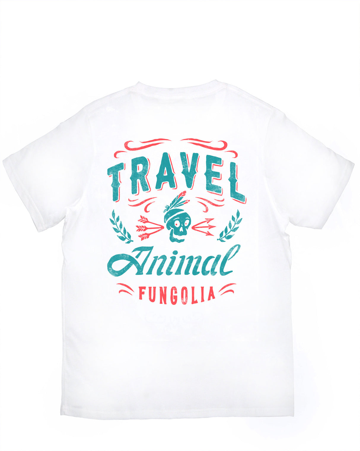 <A 097> Travel Animal - Skull (White)