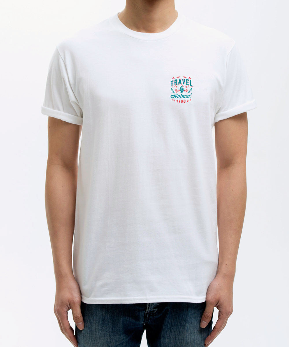 <A 097> Travel Animal - Skull (White)