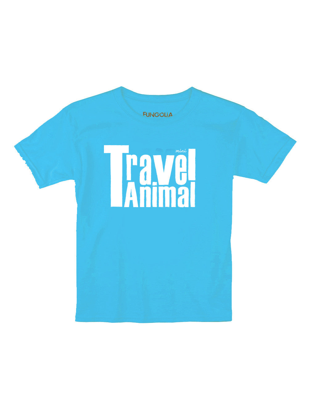 <AU28> Mini Travel Animal Junior (White on Blue)