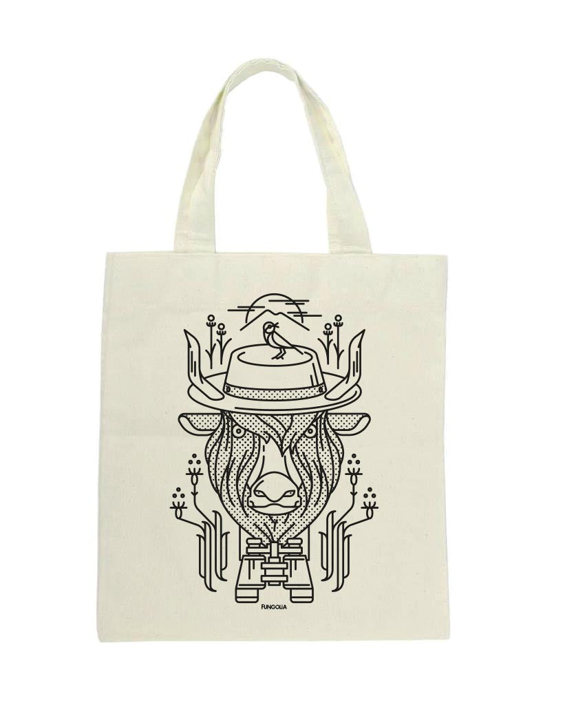 <ca1> Fungolia Tote Bag - Mongolian Yak