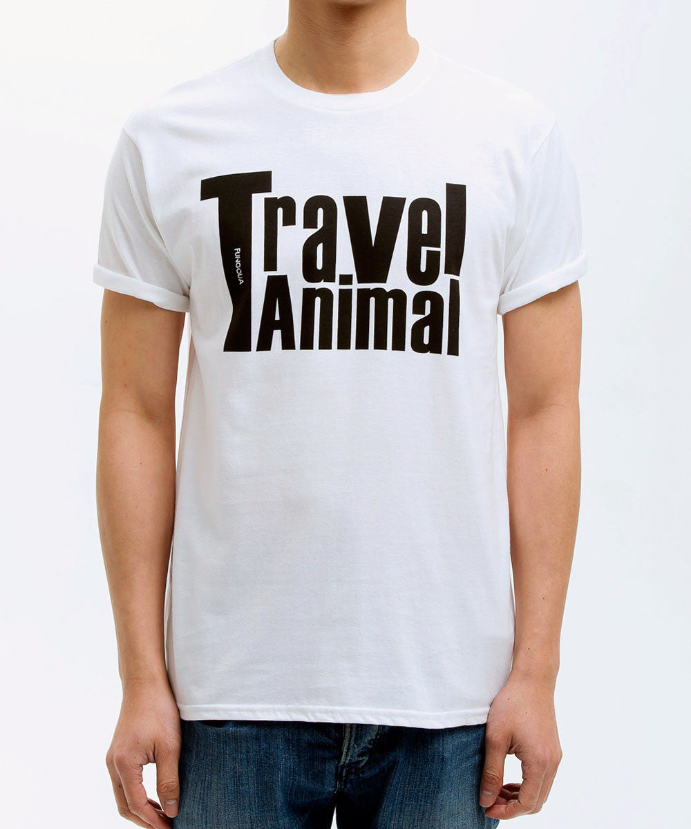 <T006> Travel Animal Tee (White)