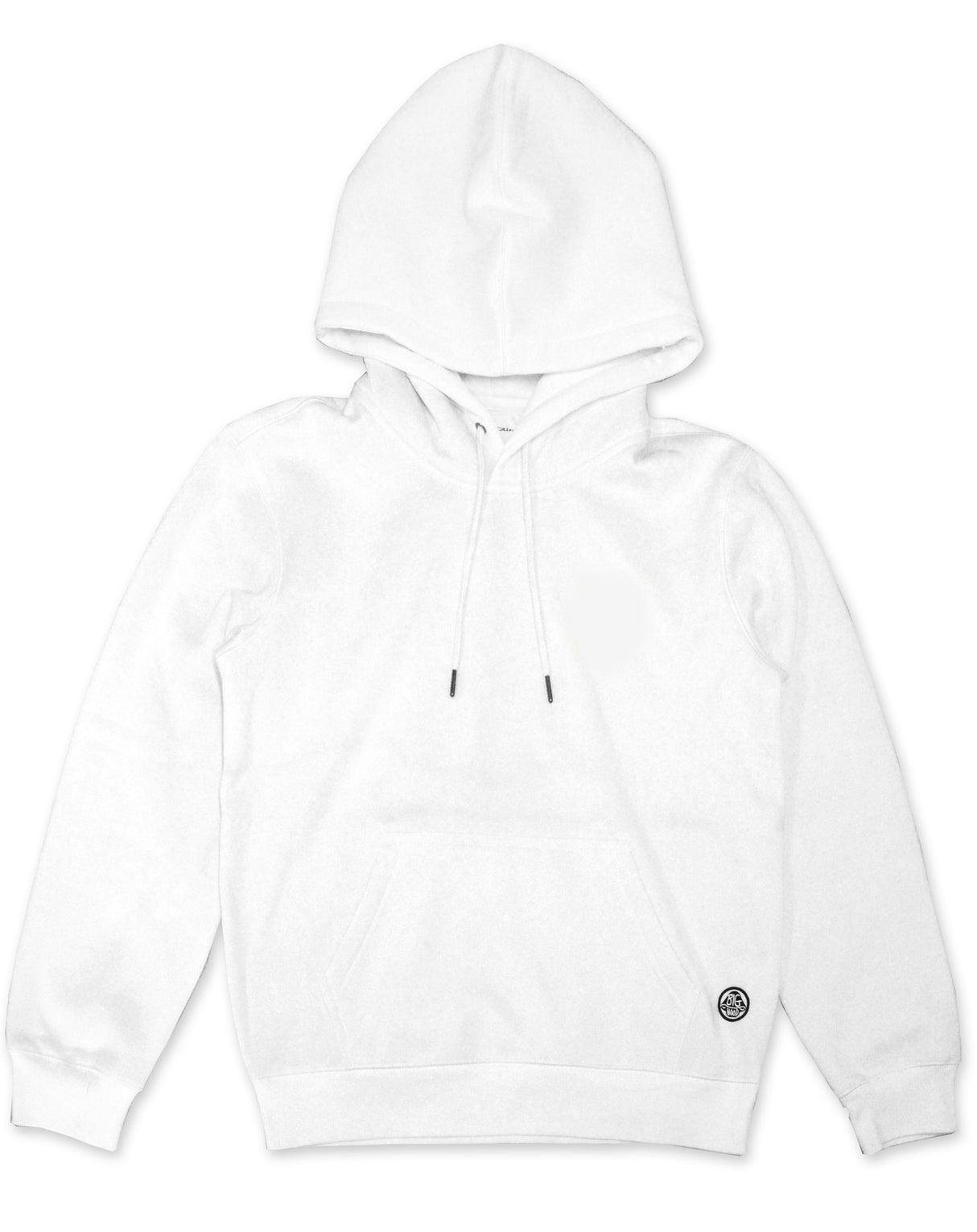 <ab 23> Fungolia fleece Hoodie - Plain (White)