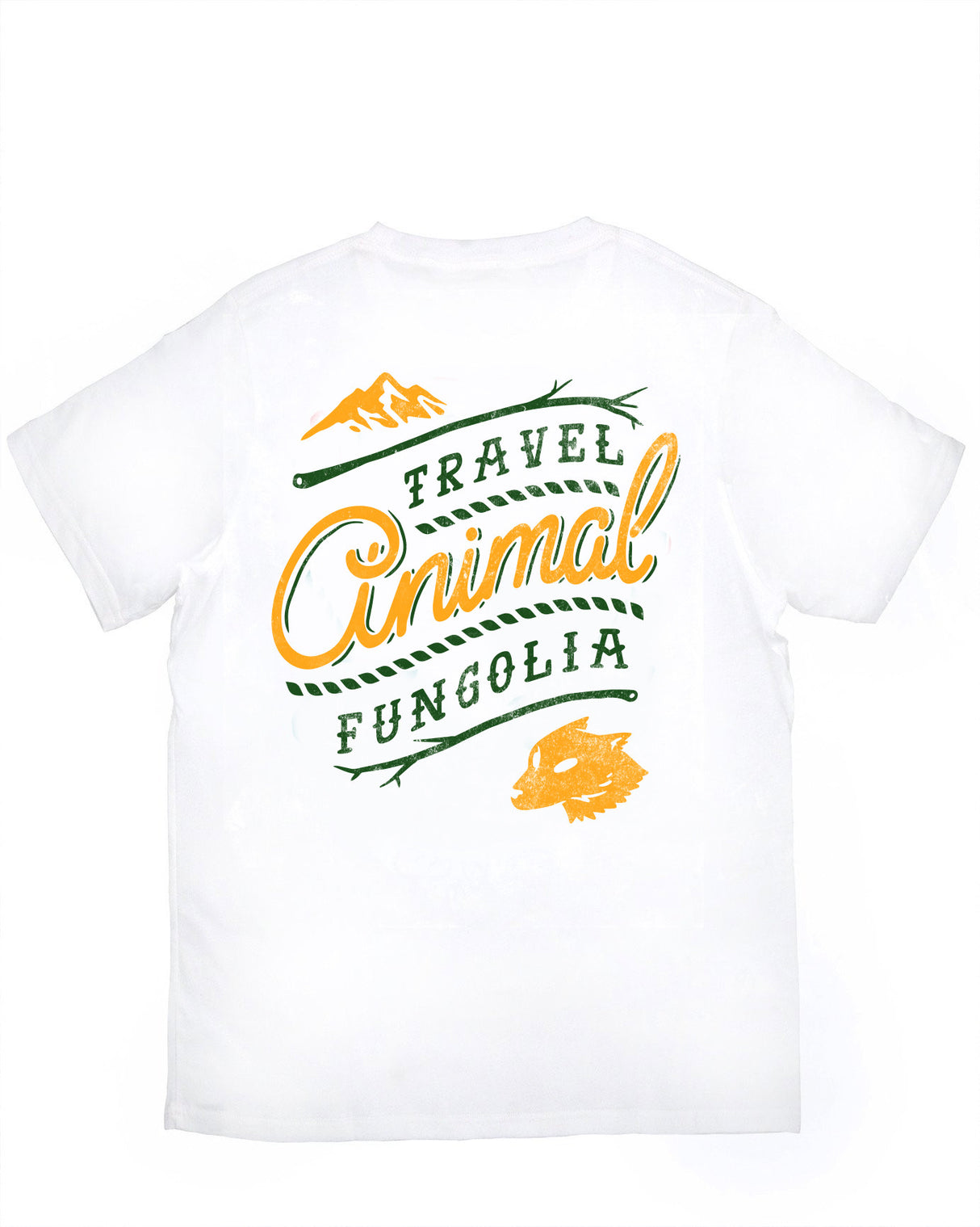 <A 093> Travel Animal - Wolf (White)