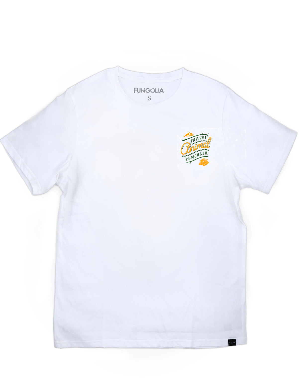 <A 093> Travel Animal - Wolf (White)