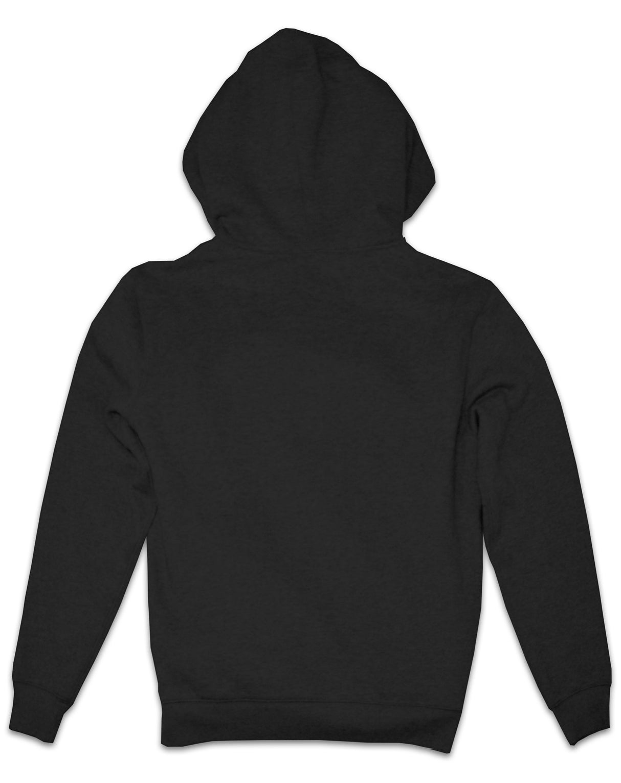<Ab 24> Fungolia Fleece Zip Up Hoodie - Plain (Black)