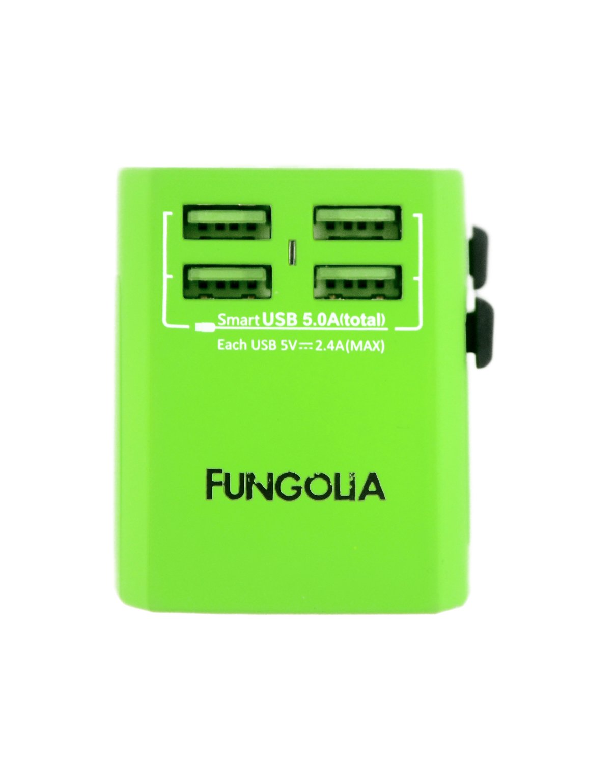 <A 000a001m09b> Fungolia Ultimate Charging Kit - Green (Pouch+Adaptor+Extension Cord Charger)