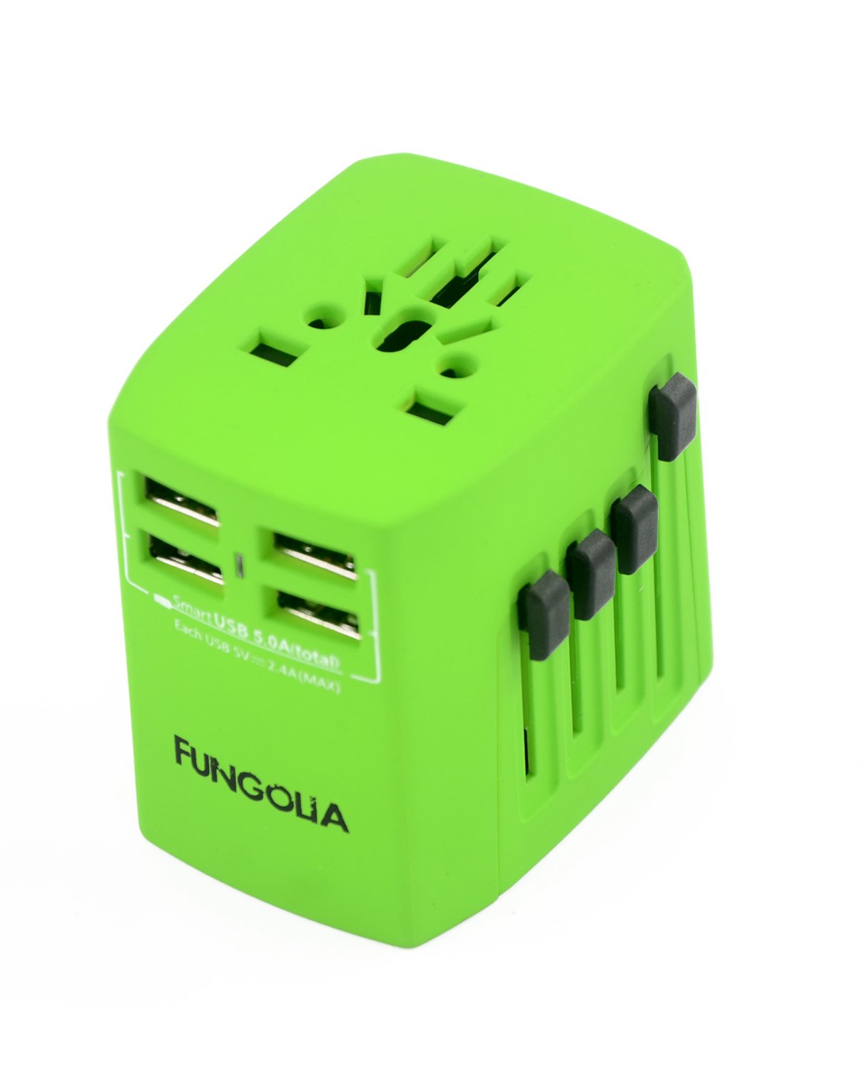 <A 000a001m09b> Fungolia Ultimate Charging Kit - Green (Pouch+Adaptor+Extension Cord Charger)