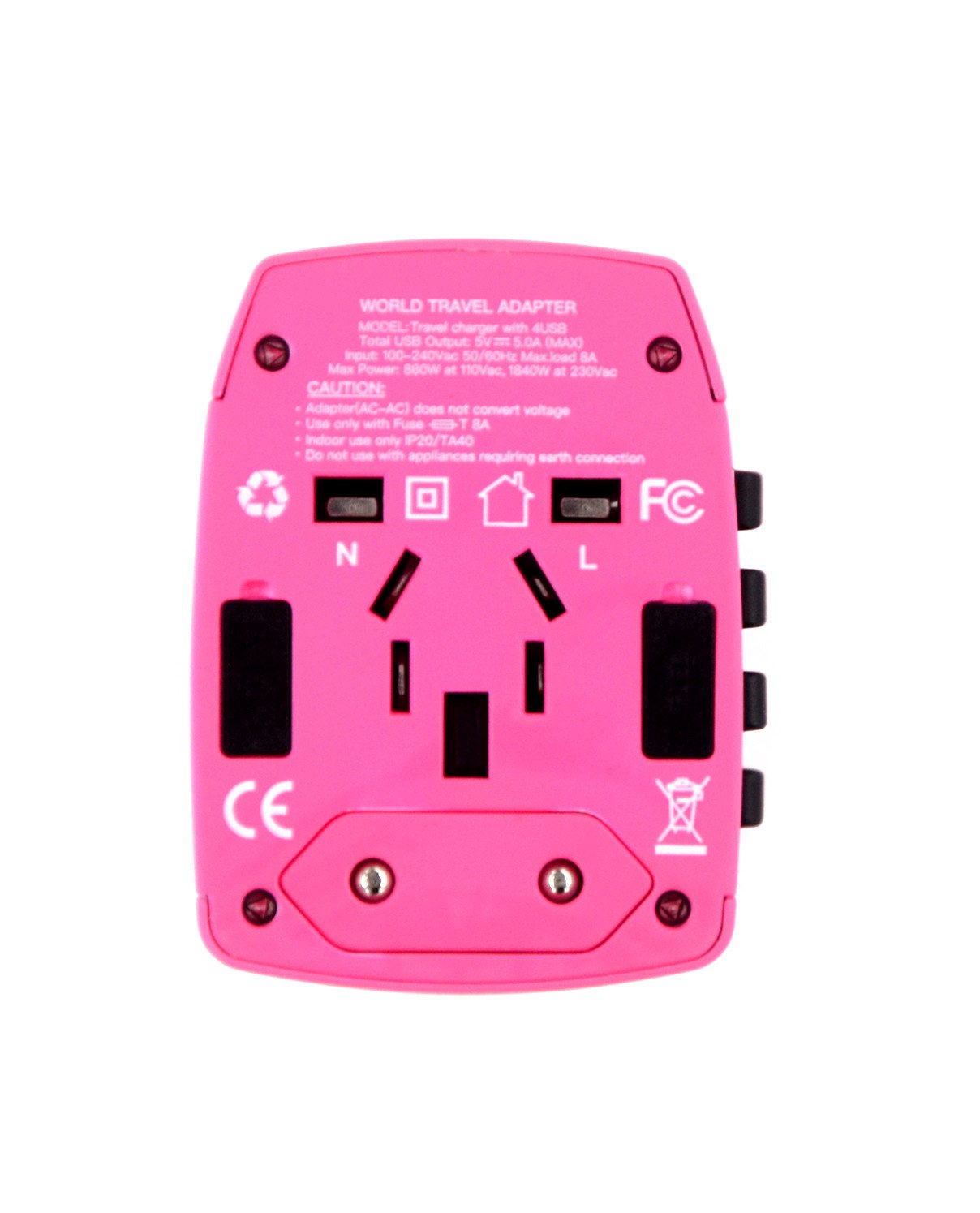 <A 000a001m09c> Fungolia Ultimate Charging Kit - Black (Pouch+Adaptor+Extension Cord Charger)