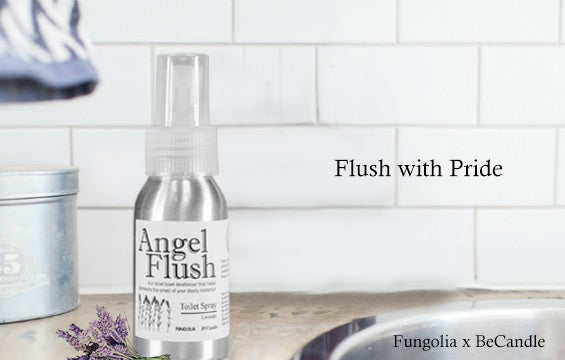<A 000a009> Fungolia x BeCandle Angel Flush Toilety Spray - 30ml