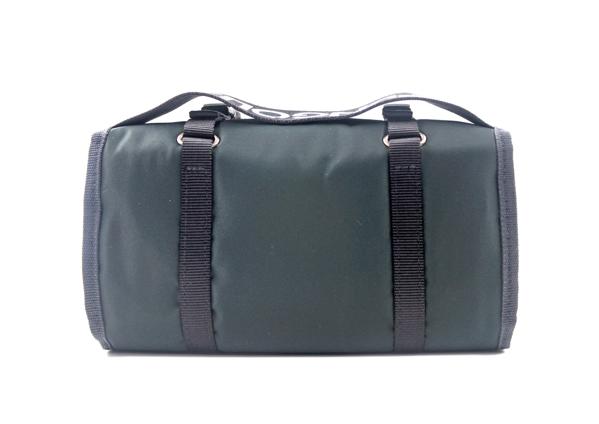 <A 001d1> Fungolia Premium 3-in-1 Toiletry Kit (Charcoal/Shocking Pink)