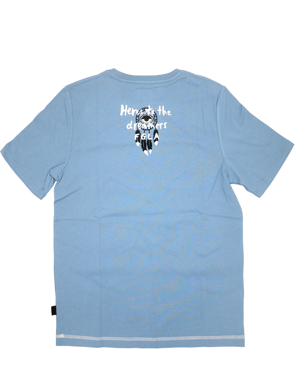 <A 001a19>Dream Catcher - Garment Dyed Tee (Blue)