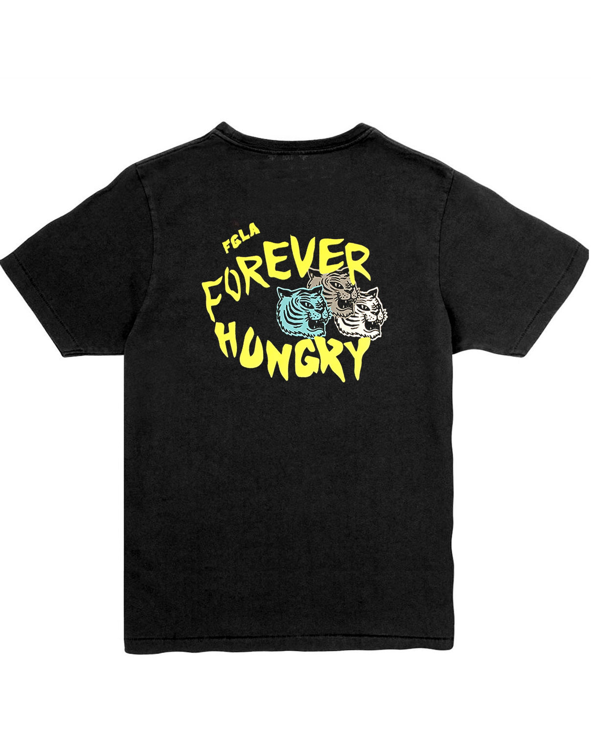 <A 000a004a> Forever Hungry - Gold Badge (Black)