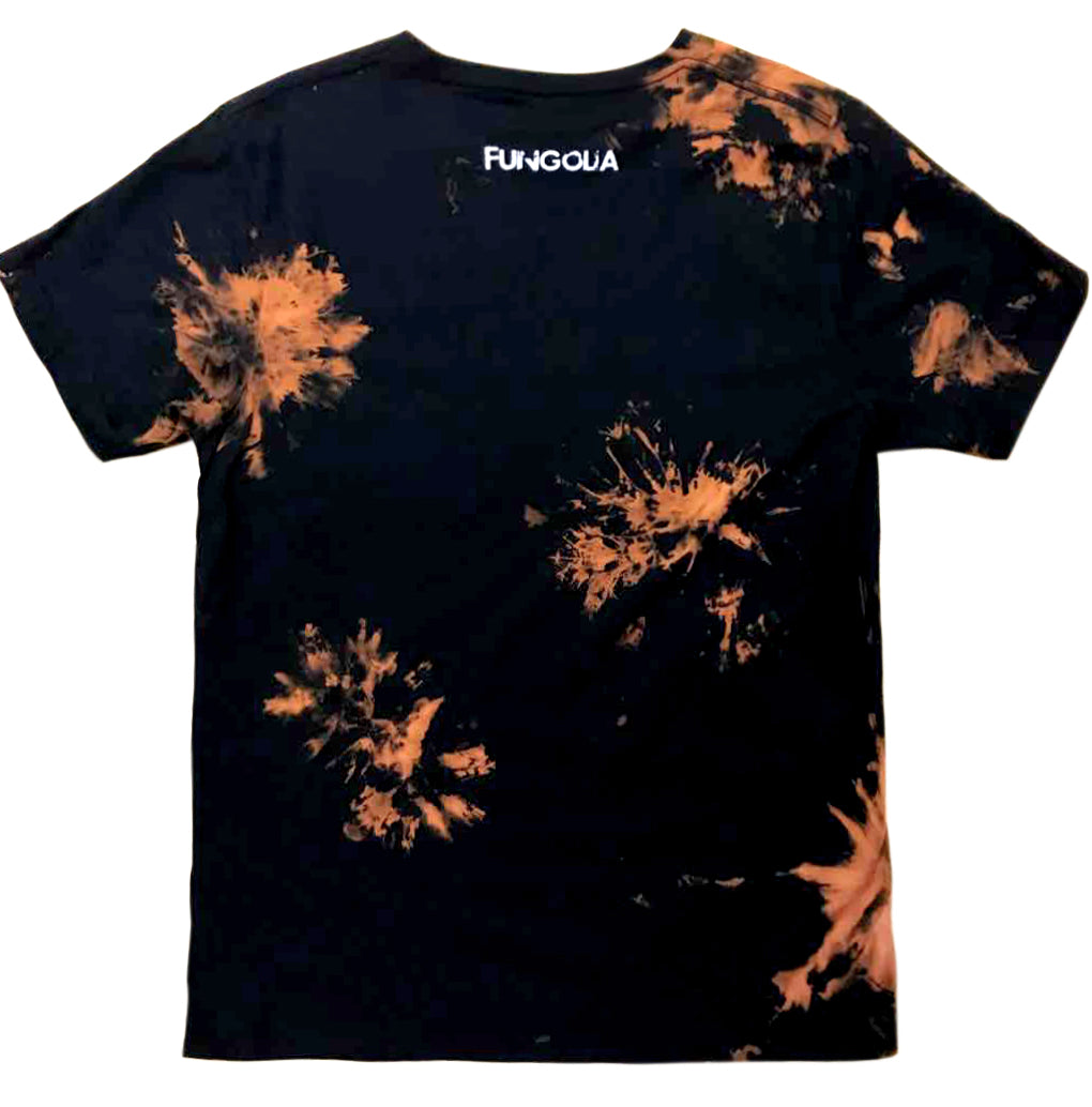 Fungolia 5th Anniversary Tie Dyed Tee - Black