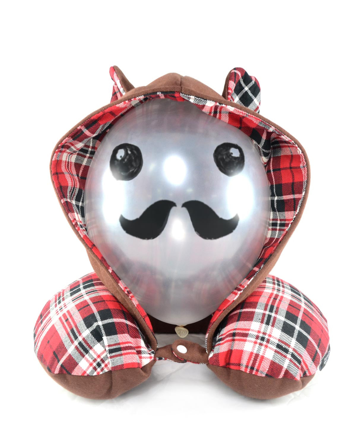 <ap2> Special Edition "Teddy" Memory Foam Travel Hoodie Pillow by Alfalfa