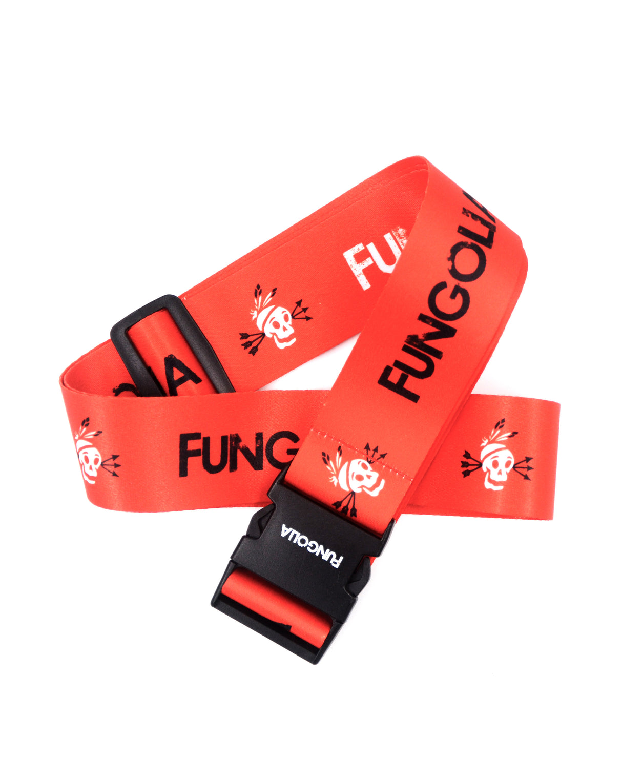 <A 001b1> Fungolia Luggage Strap (Red)