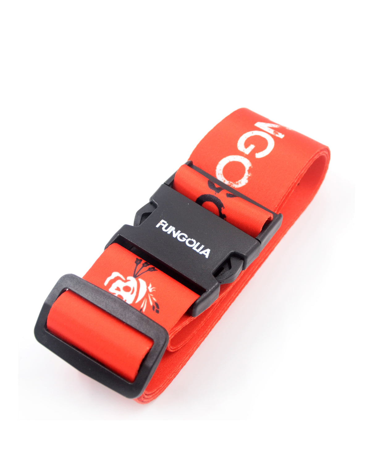 <A 001b1> Fungolia Luggage Strap (Red)