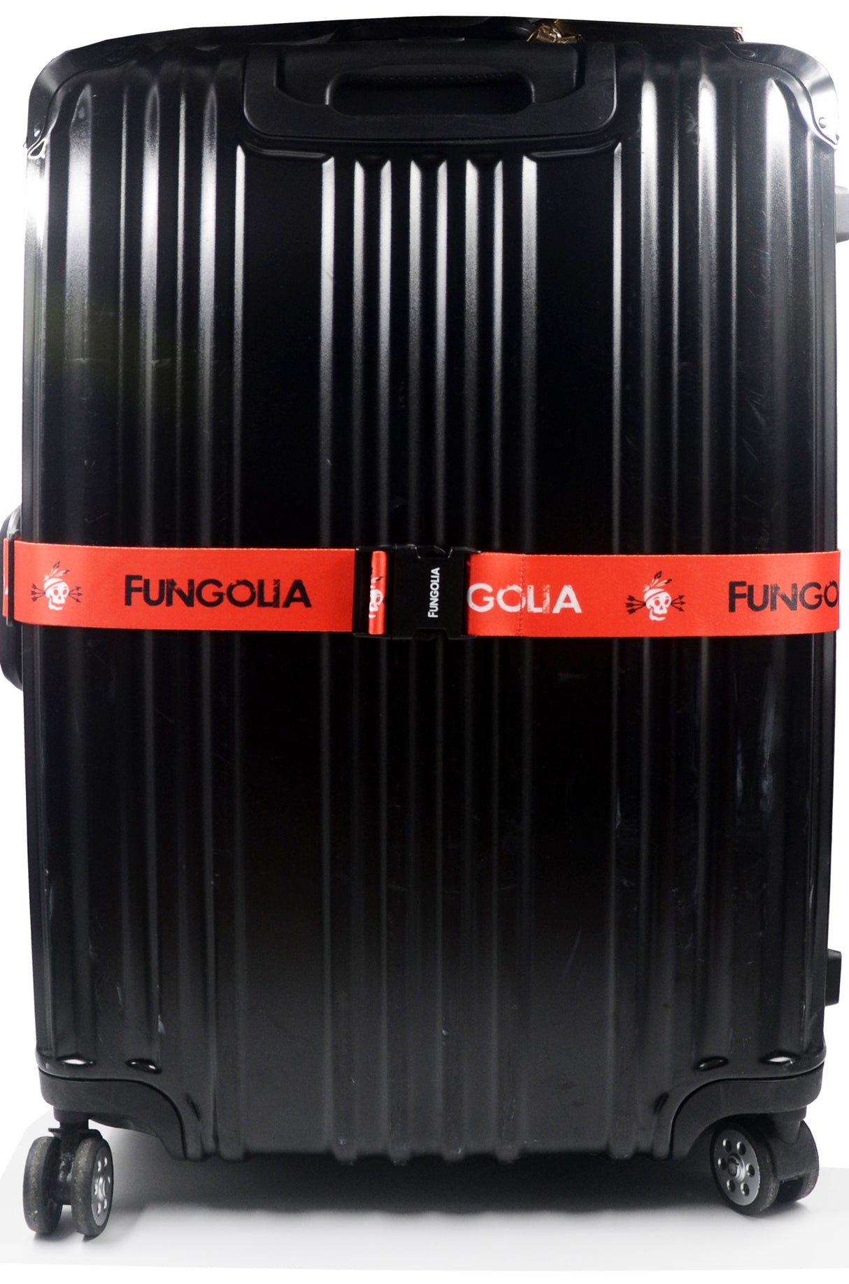 <A 001b1> Fungolia Luggage Strap (Red)