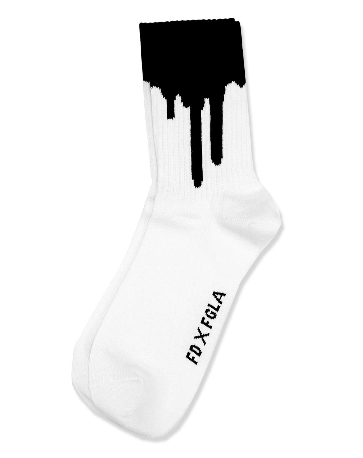 <A 000a009a> Fungolia Socks - Drip (Black)