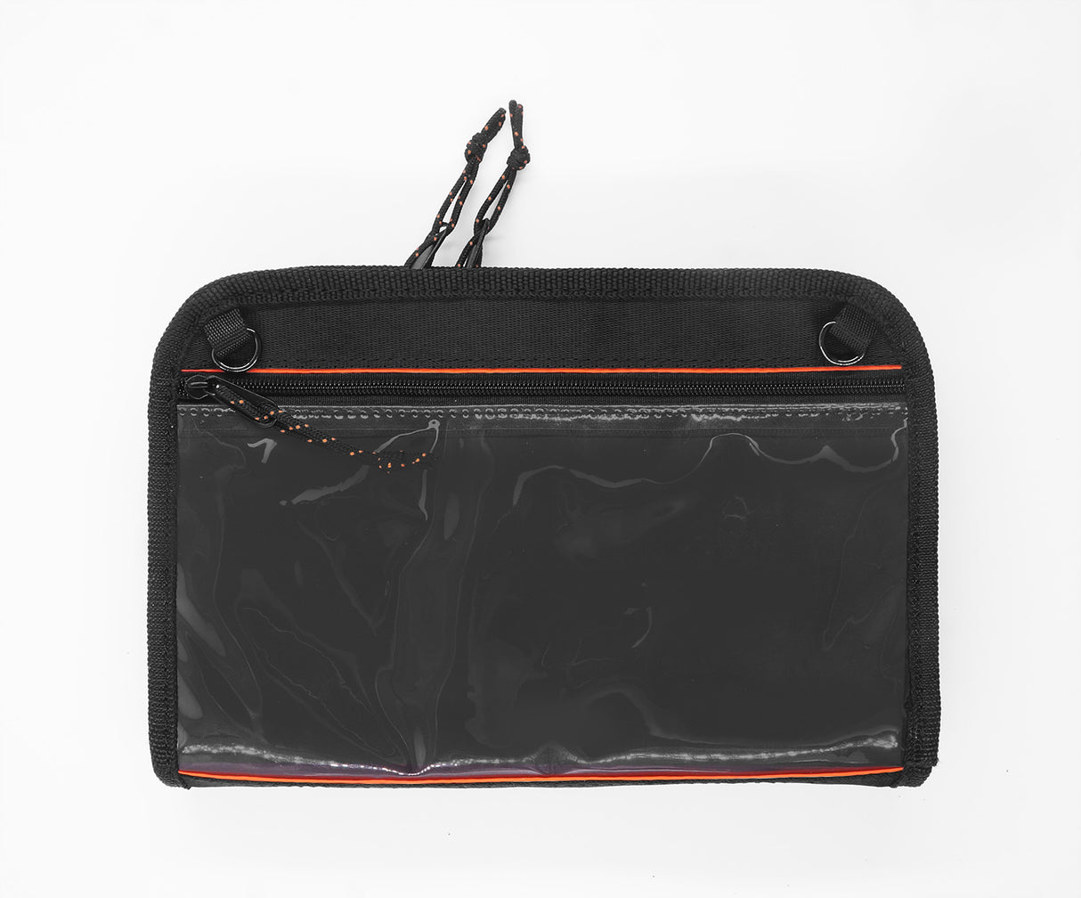 <A 000a001m05> Fungolia Gen2 Passport Holder <B>Regular Size</B> (Black/Orange)