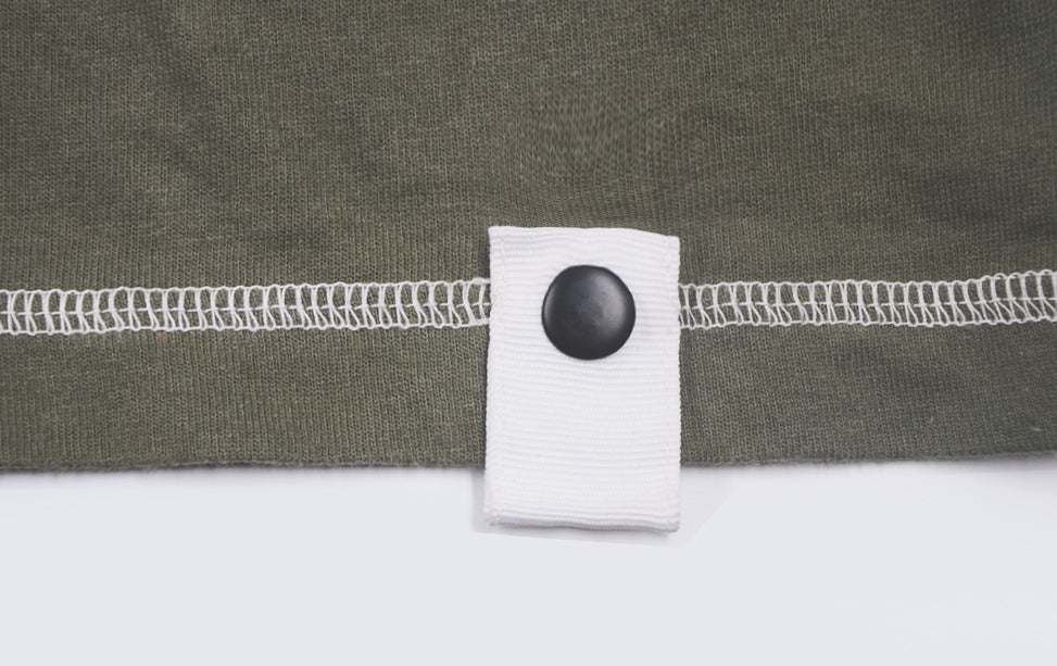<A 061>Muse Pocket Tee - Military Green (Plain)