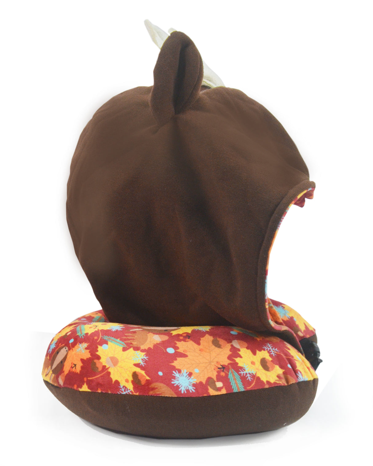 <A 000a51>"Moose & Maple" Memory Foam Travel Hoodie Pillow
