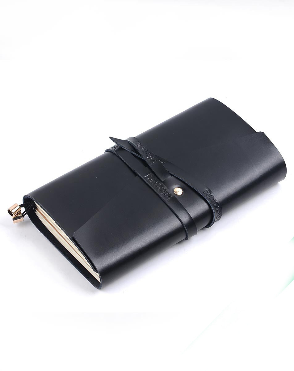 <A 006> Fungolia Vintage Leather Journal