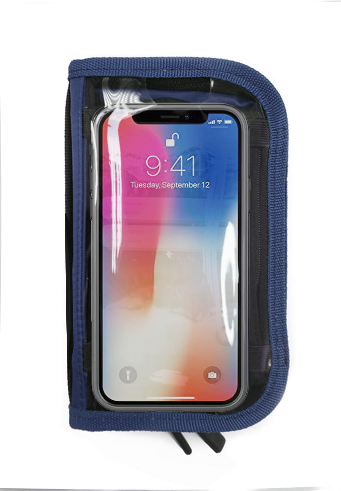 <A 000a001z7> Fungolia Smartphone Charging Pouch (Navy)