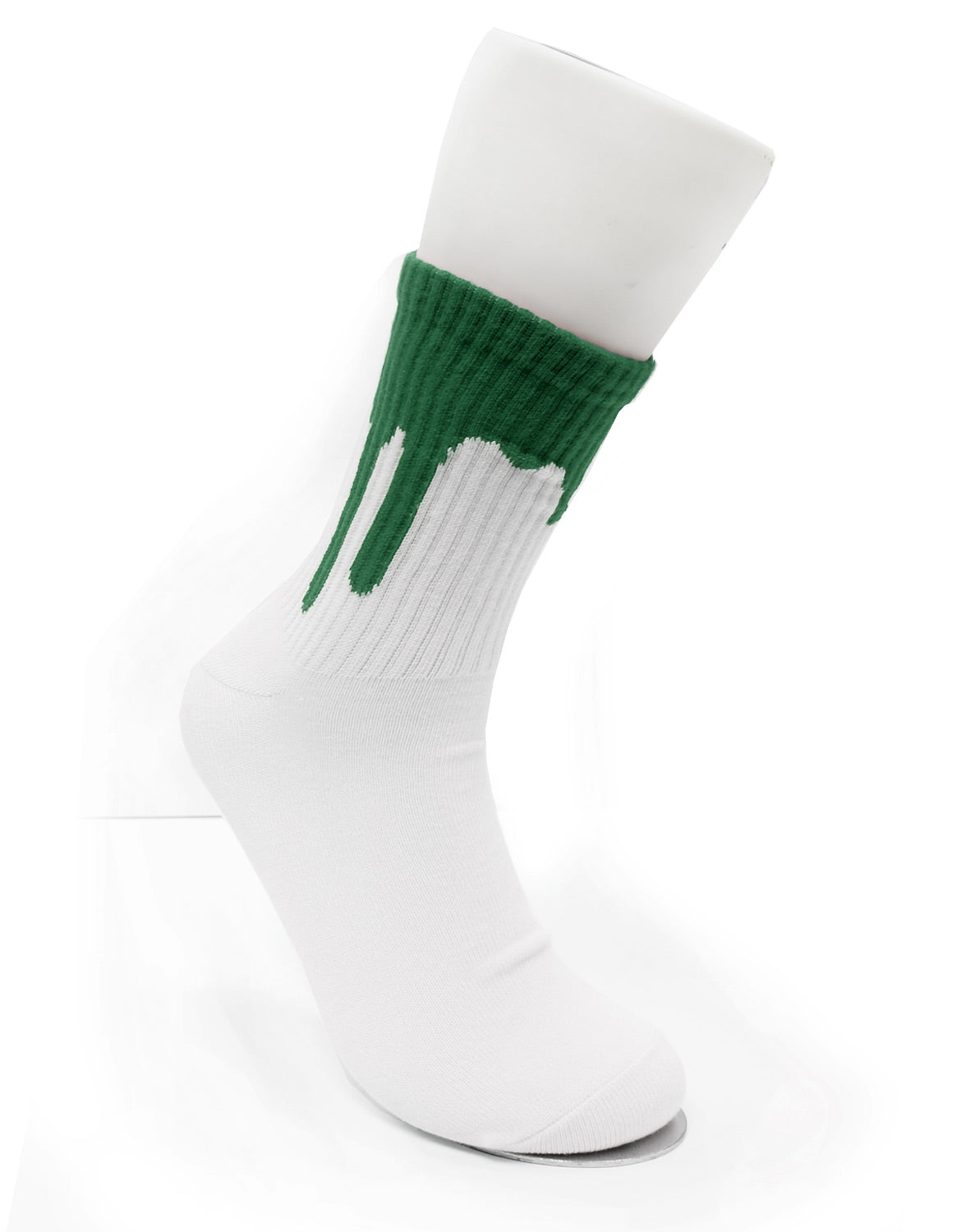 <A 000a009b> Fungolia Socks - Drip (Green)