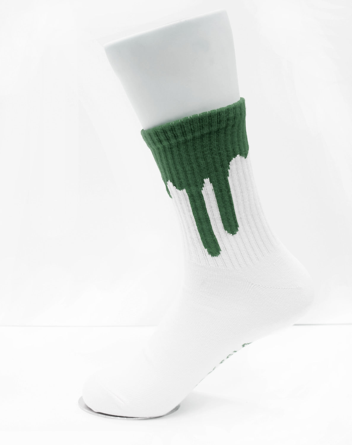 <A 000a009b> Fungolia Socks - Drip (Green)