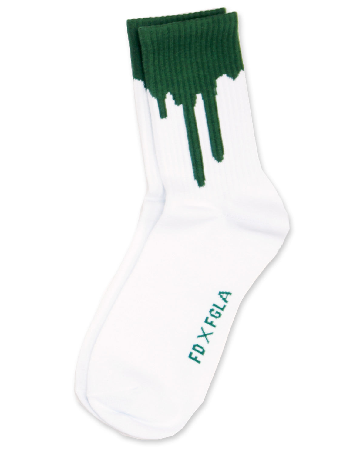 <A 000a009b> Fungolia Socks - Drip (Green)