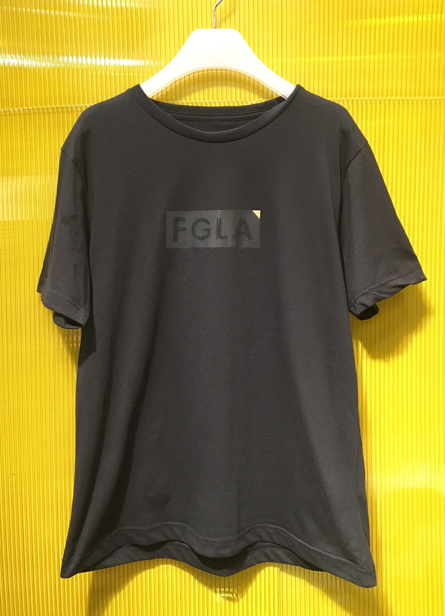 <A 000a003a> Fungolia 4th Anniversary Box FGLA Tee - Black on Black