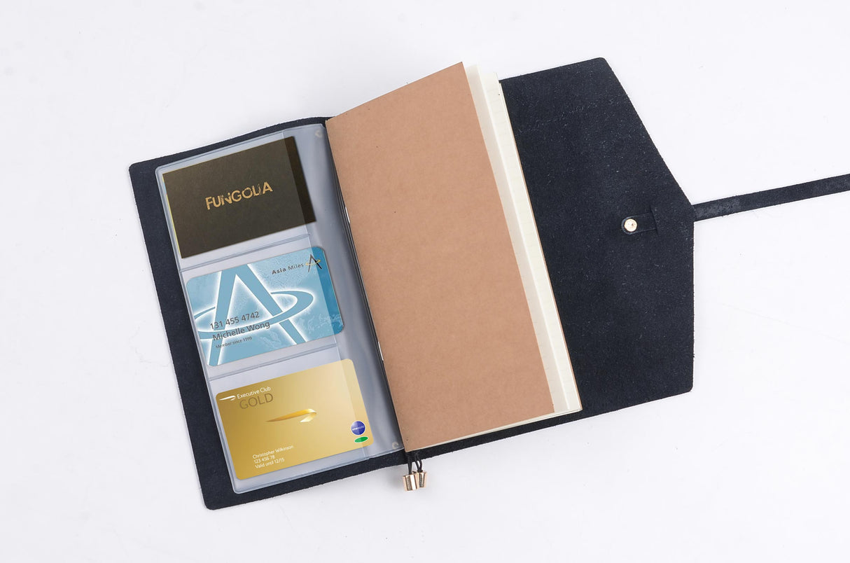 <A 006> Fungolia Vintage Leather Journal