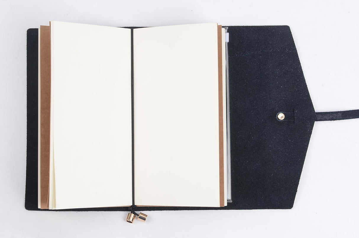 <A 006> Fungolia Vintage Leather Journal