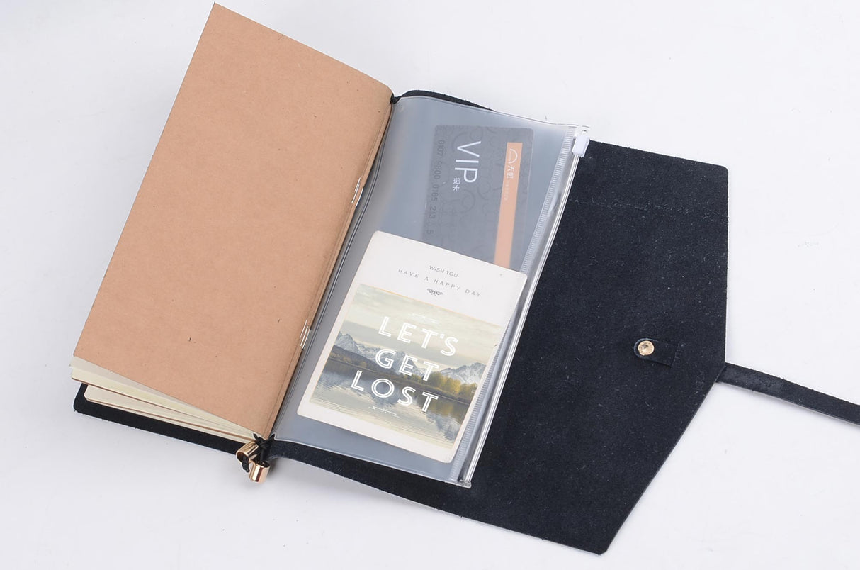 <A 006> Fungolia Vintage Leather Journal