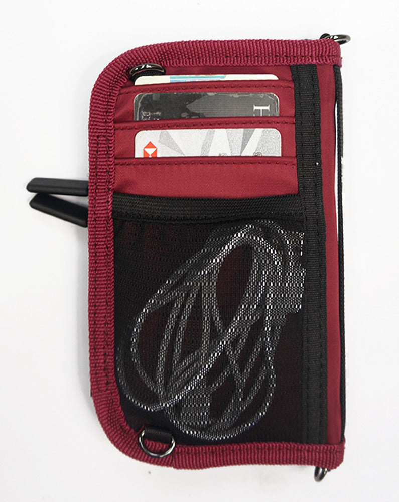 <A 000a001z8> Fungolia Smartphone Charging Pouch (Burgundy)